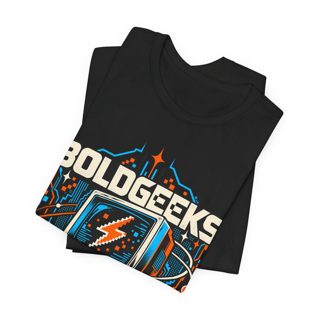 BOLDGEEKS Retro Computer Geek T-Shirt