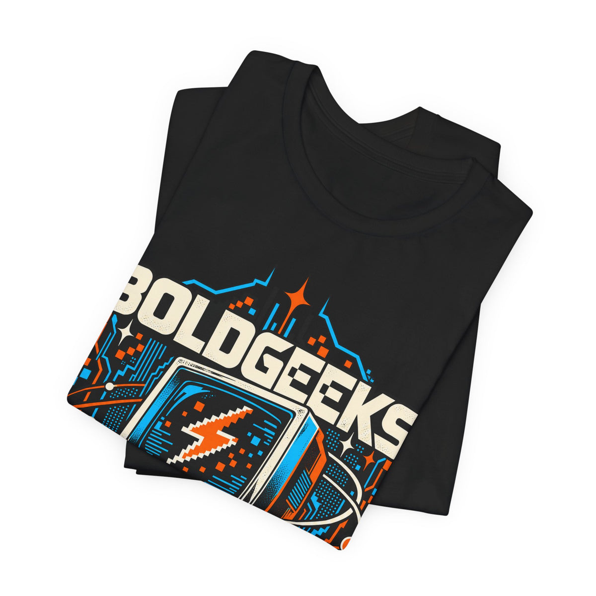 BOLDGEEKS Retro Computer Geek T-Shirt