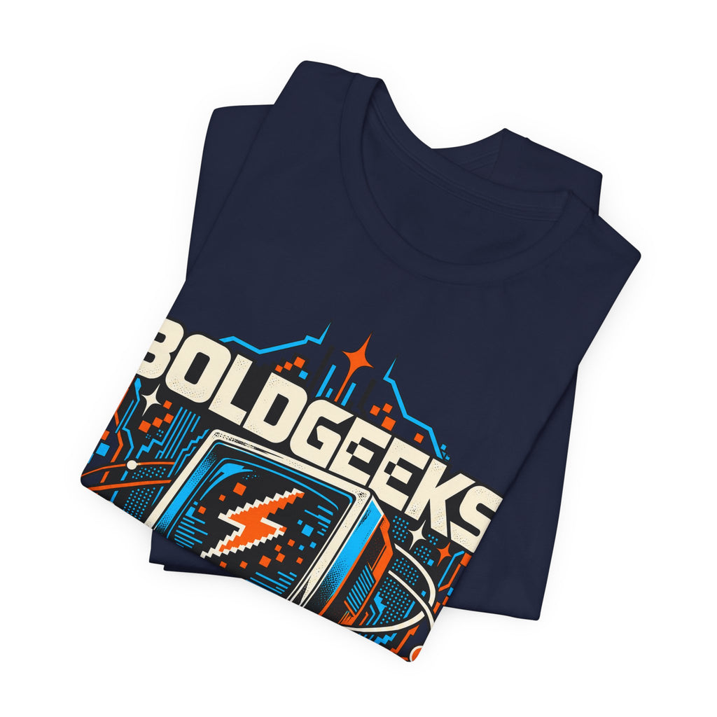 BOLDGEEKS Retro Computer Geek T-Shirt