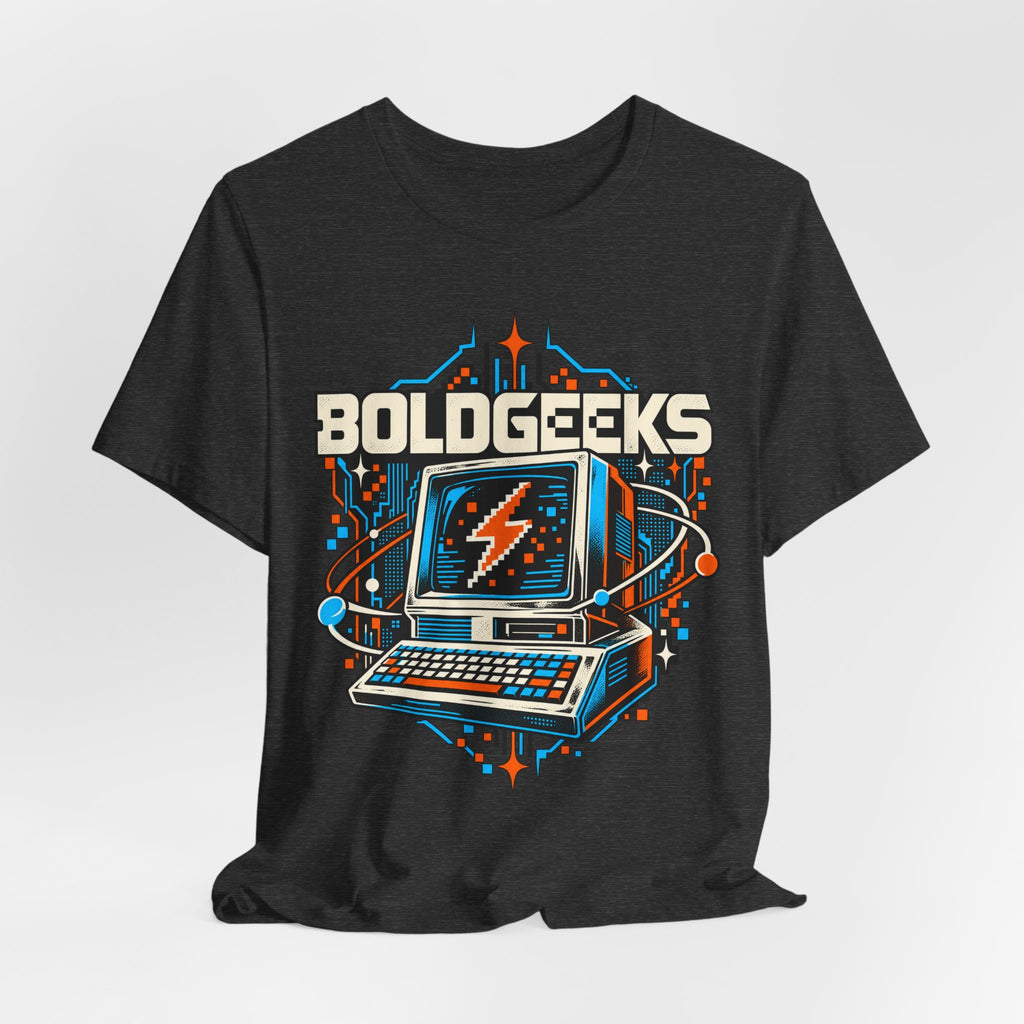 BOLDGEEKS Retro Computer Geek T-Shirt