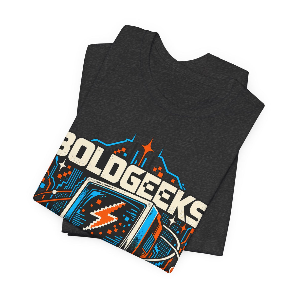 BOLDGEEKS Retro Computer Geek T-Shirt